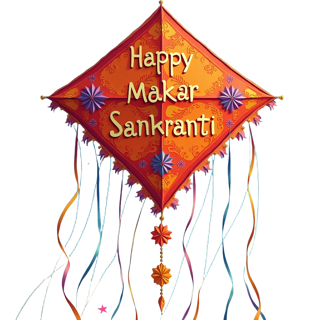 Happy Makar Sankranti Kite